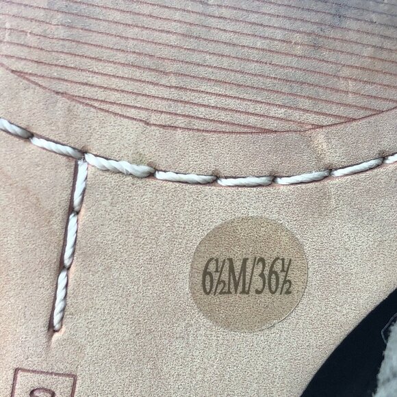 Vince Camuto Tarita Sandals Women's Size 6.5 Cutout Lace-Up Olive Green - Picture 13 of 13